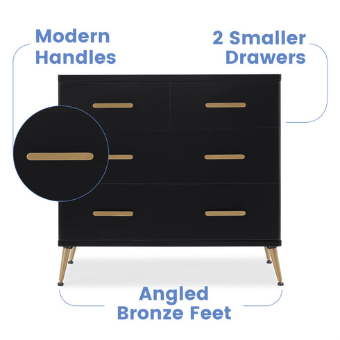 Delta Sloane 4 Drawer Dresser With Changing Top